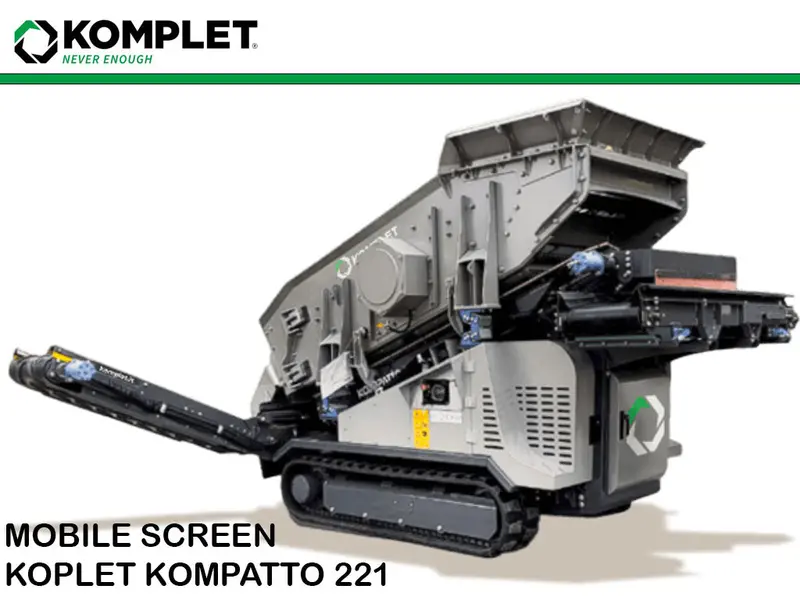 Komplete Kompatto 221 Mobile Screening Plant 1