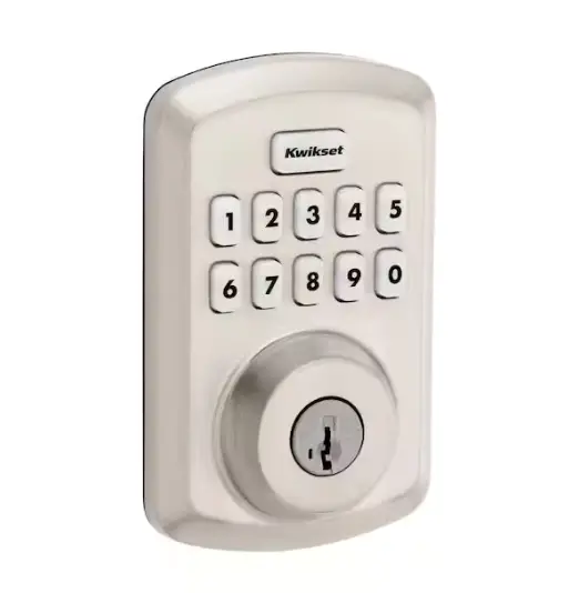 Kwikset Powerbolt 250 Smart Deadbolt With Keypad – Satin Nickel Finish 1
