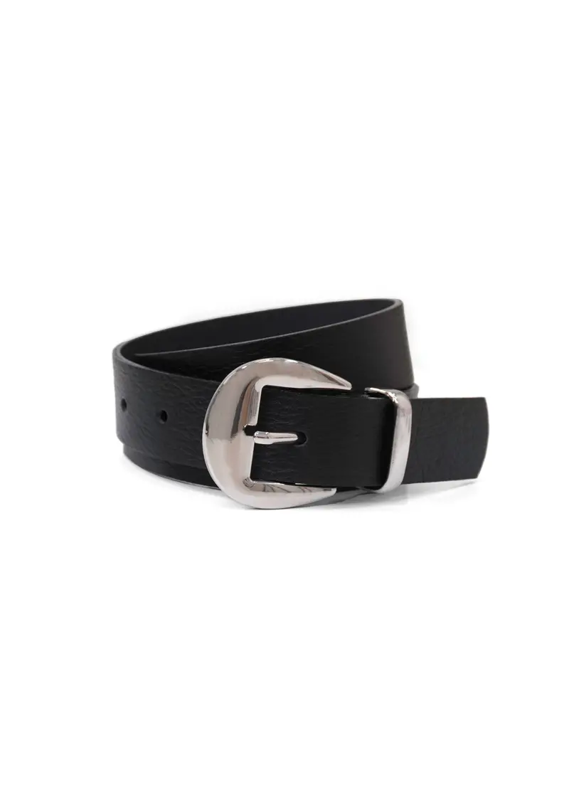 Landes Western-Style Leather Belt With Decorative Accents 1