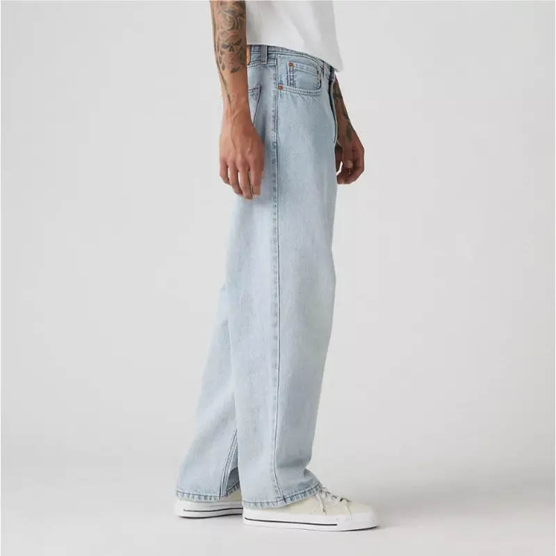 Levi'S 578 Baggy-Fit Jeans – Men'S Cream Denim, Size 30X32 1