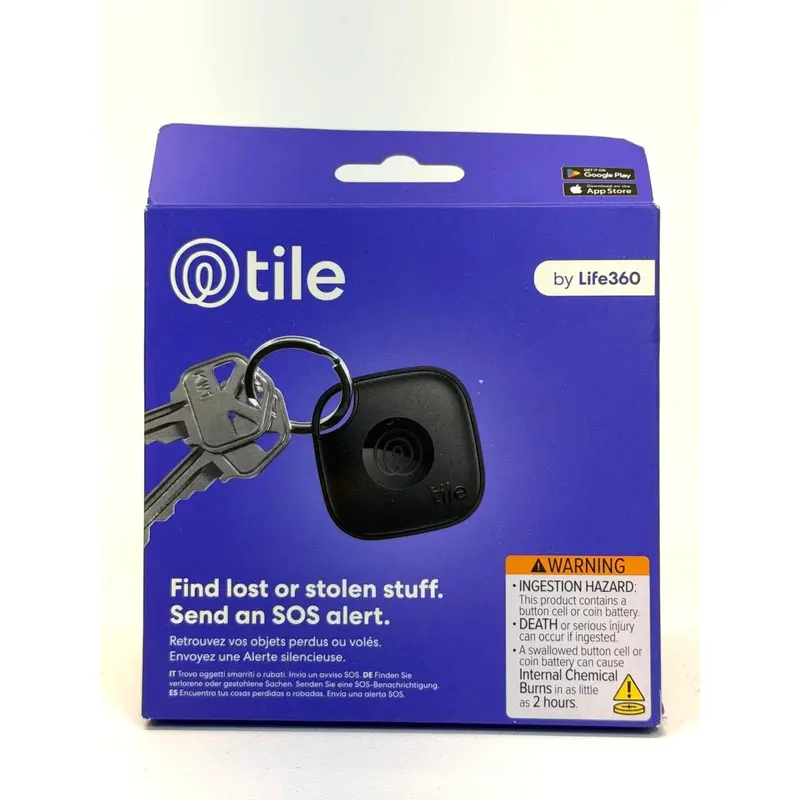 Life360 Tile Bluetooth Tracker – Keys Finder & Personal Item Locator With App Integration 1