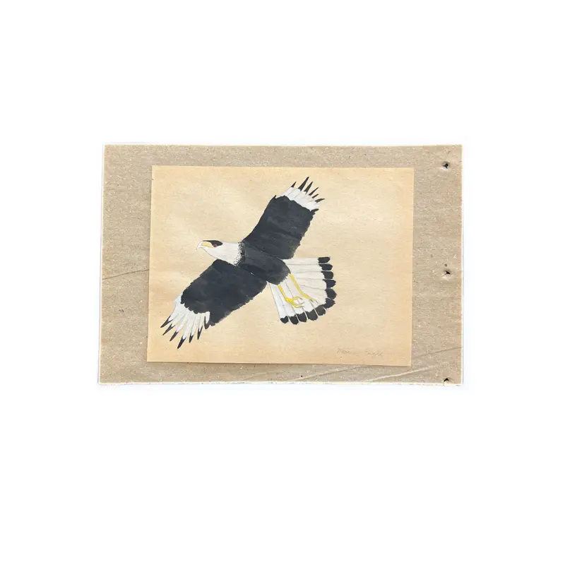 Mexican Eagle Folk Art Print By The Ditty Bops 1
