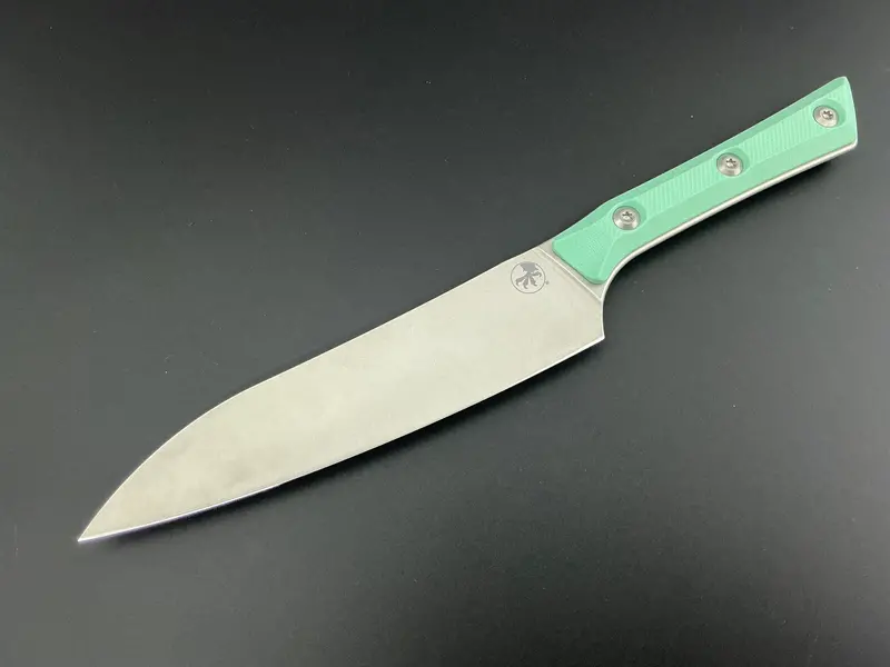 Microtech M390Mk Aqua G-10 Kitchen Knife – High-Performance Utility Blade 1