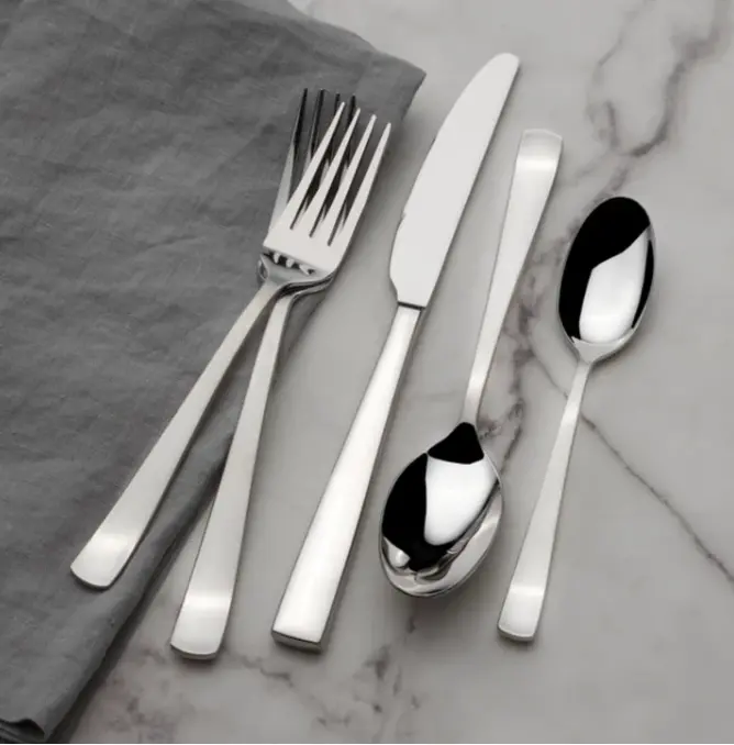 Mikasa Barrett Satin 20-Piece Stainless Steel Flatware Set 1