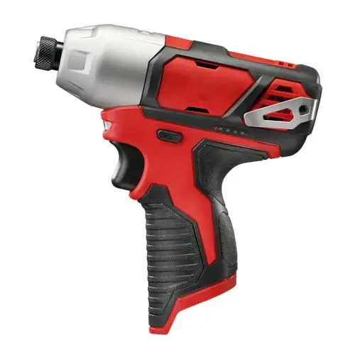 Milwaukee M12 12V 1/4-Inch Hex Impact Driver With Belt Clip (Bare Tool) 1