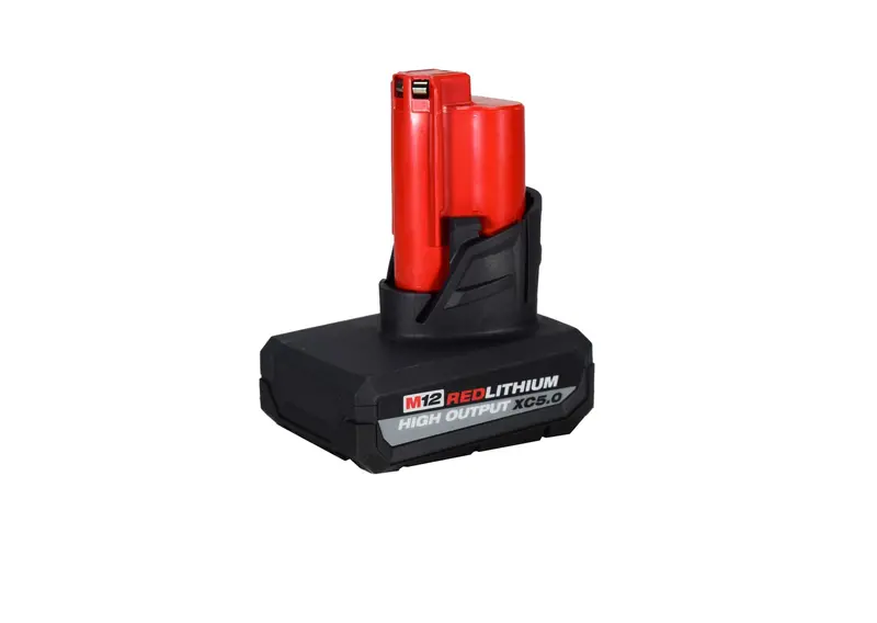 Milwaukee M12 High-Output 12V 5.0Ah Lithium-Ion Battery Pack (48-11-2450) 1