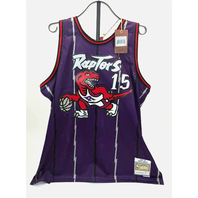 Mitchell & Ness Vince Carter Toronto Raptors Retro Jersey – 1998–99 Hwc Edition, Size 2Xl 1