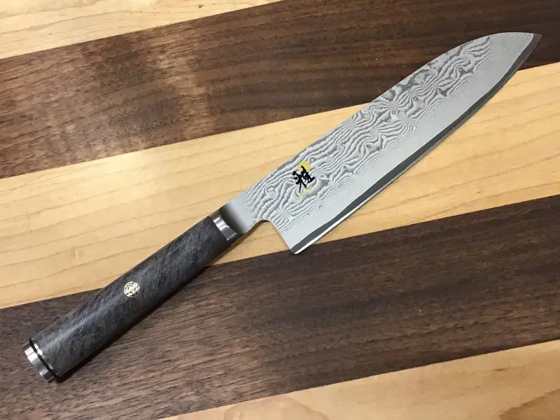 Miyabi Black Santoku Knife – 5.5-Inch Forged Blade, 5000Mcd67 Series 1