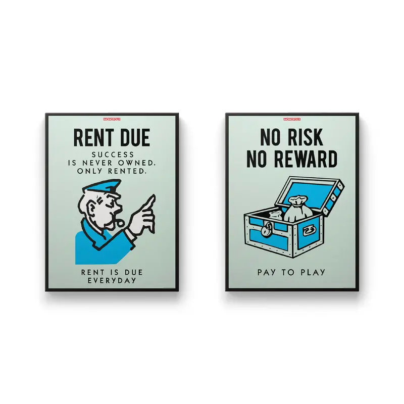 Monopoly Classic Game-Themed Art 1