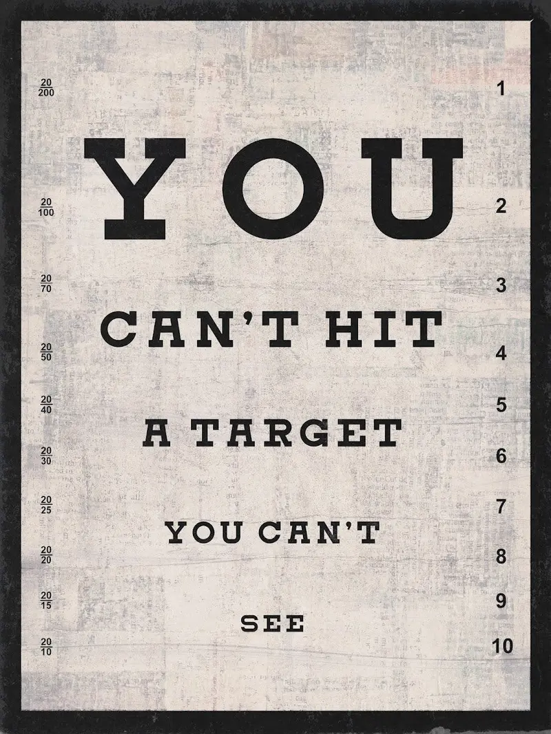 Motivational Quote Poster – Clarity And Focus Drive Achievement 1