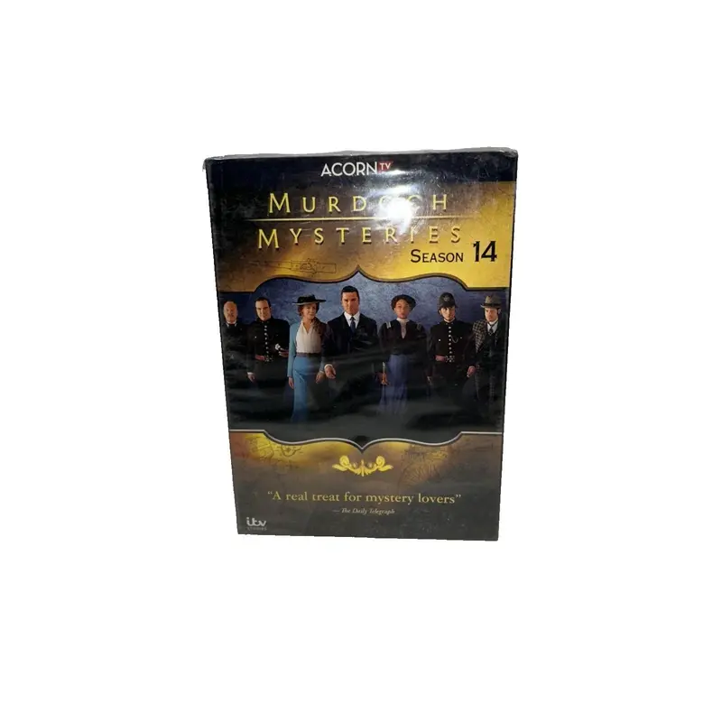 Murdoch Mysteries: Season 14 – Official Dvd Release (New) 1