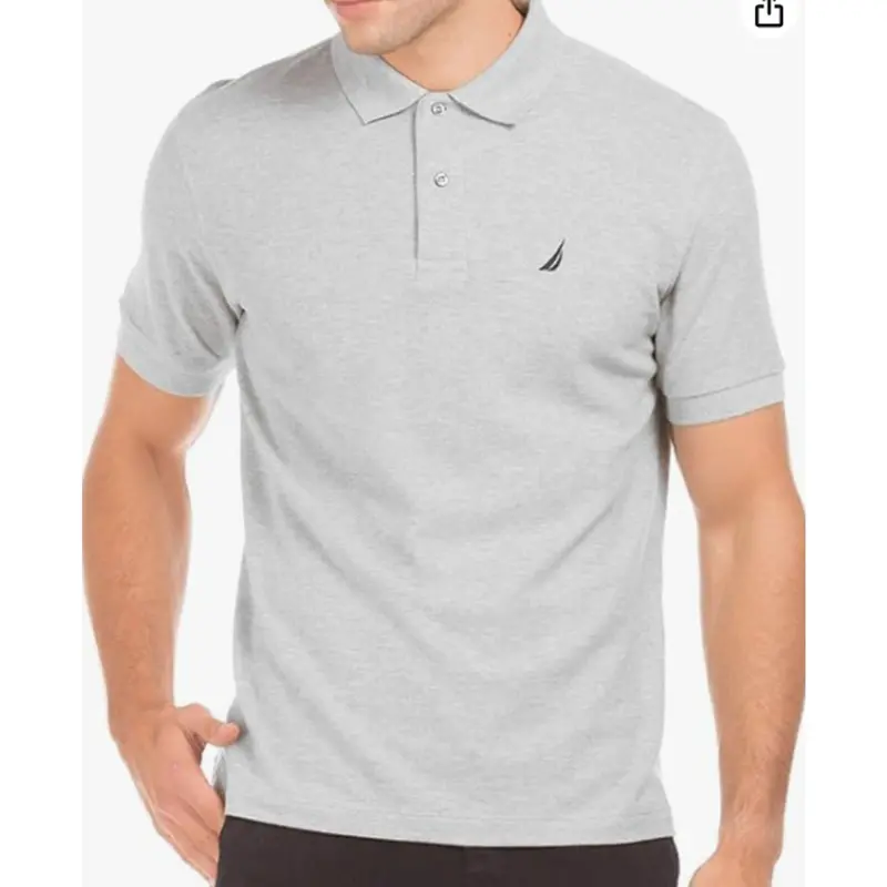 Nautica Men’S Cotton Pique Polo Shirt – Classic Short-Sleeve Fit, Solid Color, Size Xl 1