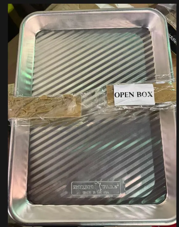 Nordic Ware Prism Aluminum Quarter Sheet Pan Set — 6-Piece 1