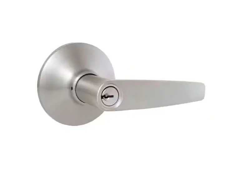 Olympic Keyed Entry Handle In Stainless Steel – Defiant Exterior Door Set 1
