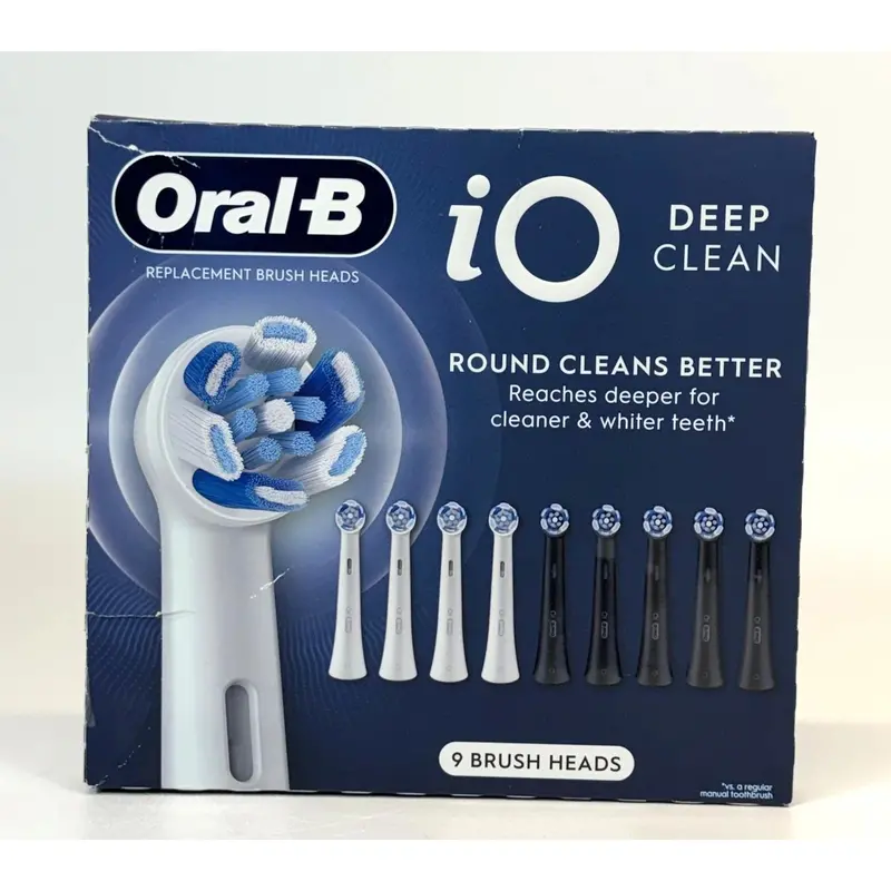 Oral-B Io Deep Clean Toothbrush Refills – 9-Pack Compatible With Io Series Handles 1