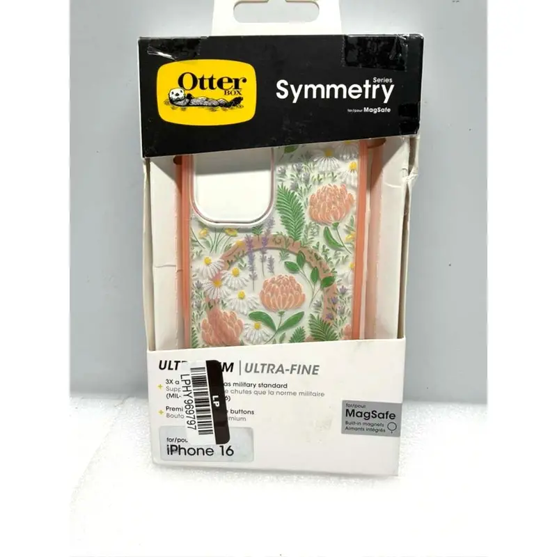 Otterbox Symmetry Series Magsafe Case For Iphone 16 – Peachy Bloom 1