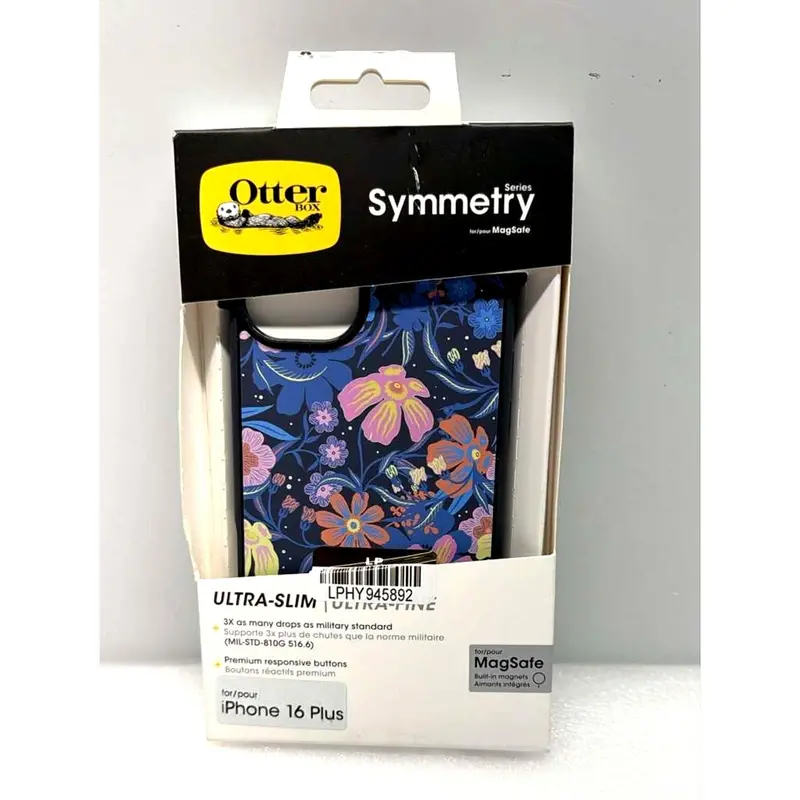 Otterbox Symmetry Series Magsafe Case For Iphone 16 Plus – Fairy Fauna Blue 1