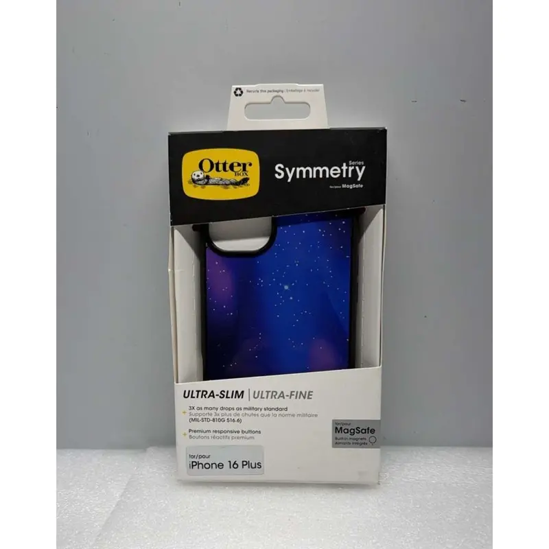 Otterbox Symmetry Series Magsafe Case For Iphone 16 Plus – Nebula Night Blue Finish 1