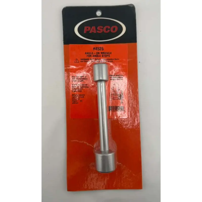 Pasco 4525 Adjustable Angle Wrench For 3/8" Or 1/2" Mpt Compression Outlets 1
