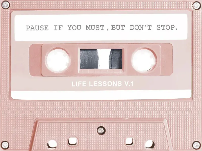 Pause If You Must – Pink Edition Print 1