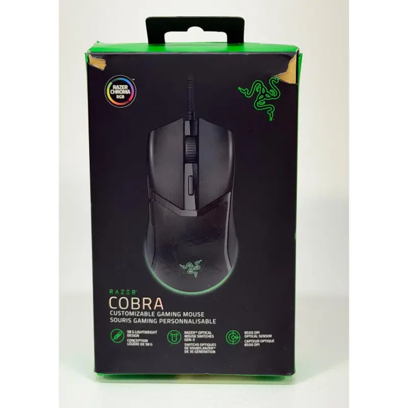Razer Cobra Gaming Mouse – Lightweight Optical Sensor With Chroma Rgb Lighting 1