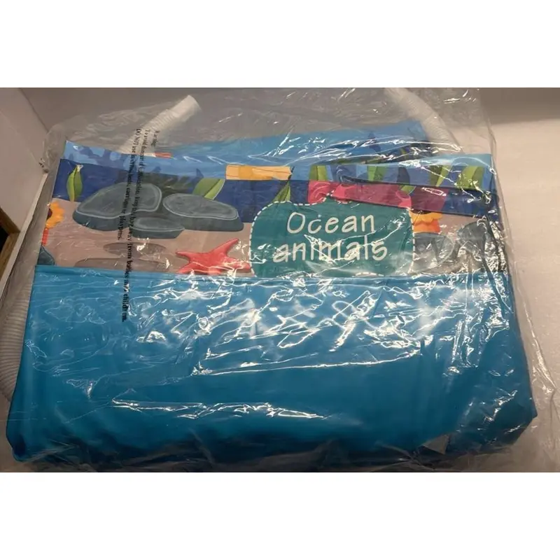 Rectangular Inflatable Family Swimming Pool – Frame-Supported For Kids & Adults 1
