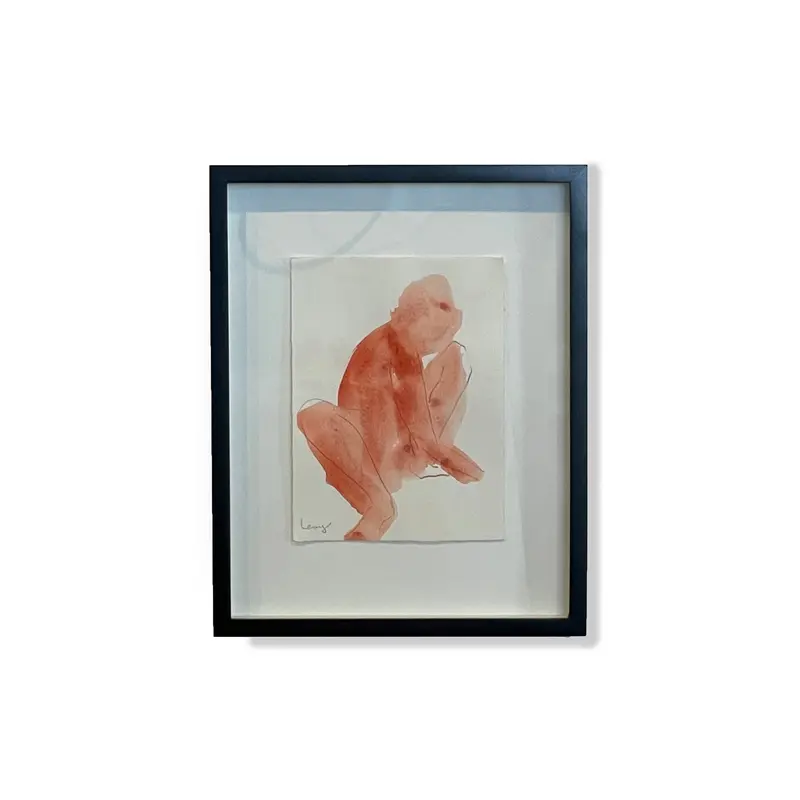 'Red Woman' Original Artwork By Nancy Levy 1