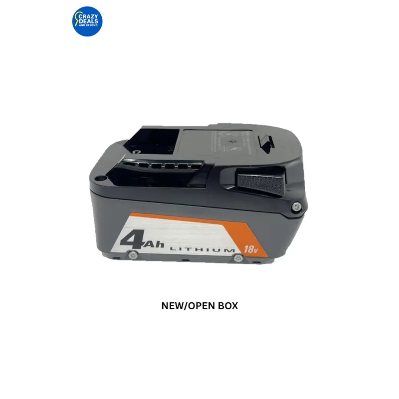 Ridgid 18V Lithium-Ion 4.0 Ah Battery Pack – Ac87004 Replacement 1