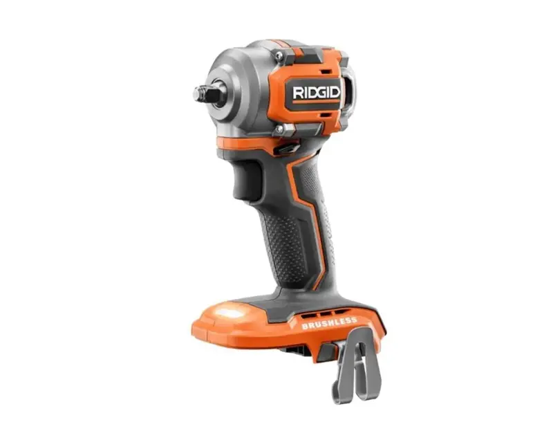 Ridgid 18V Subcompact Brushless 3/8-Inch Impact Wrench (Bare Tool) 1