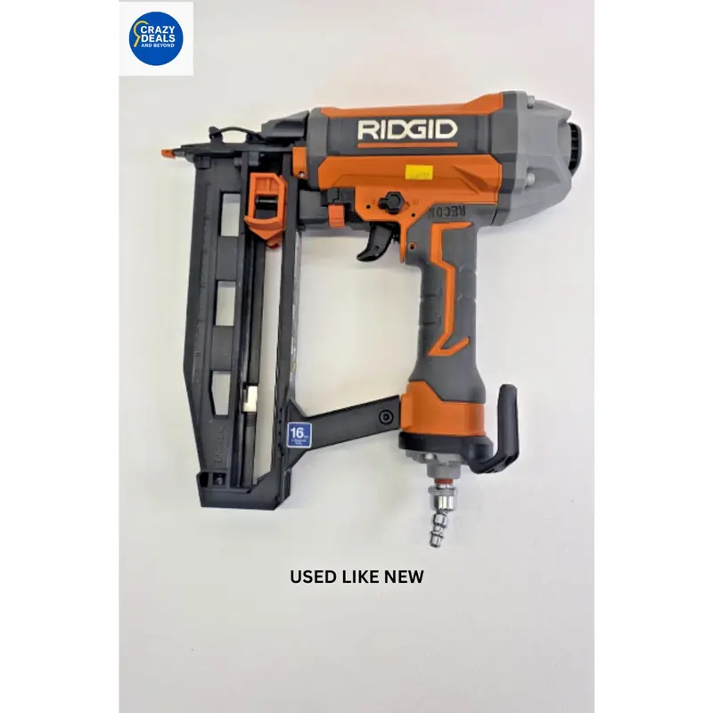 Ridgid R250Sff 16-Gauge Straight Finish Nailer – 2-1/2 In. 1