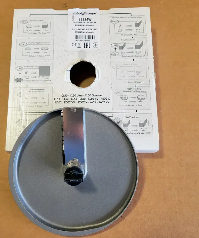 Robot Coupe Ds-12 Dicing Slicer Disc – Precision 39284W Replacement Blade 1