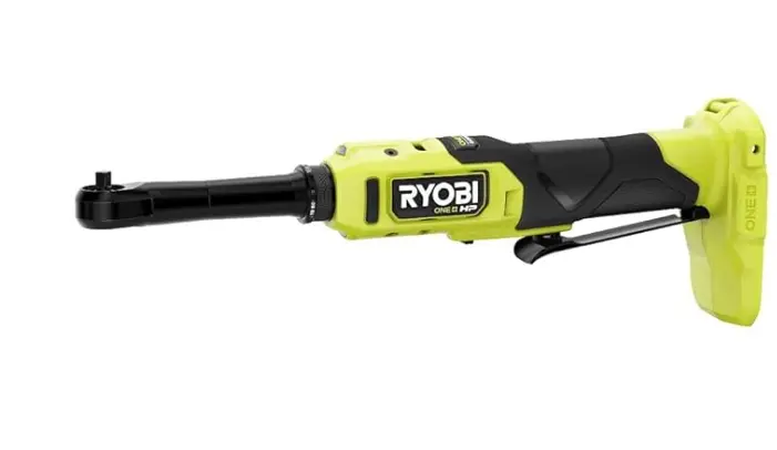 Ryobi 18V One+ Hp Brushless Extended-Reach 1/4" Ratchet – Bare Tool Only 1