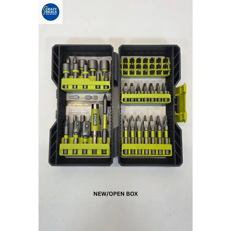 Ryobi 70-Piece Impact Driving Kit With Ar2040 Bits 1