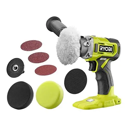Ryobi One+ 18V Variable-Speed 3" Detail Polisher And Sander – Tool-Only (Pbf102B) 1