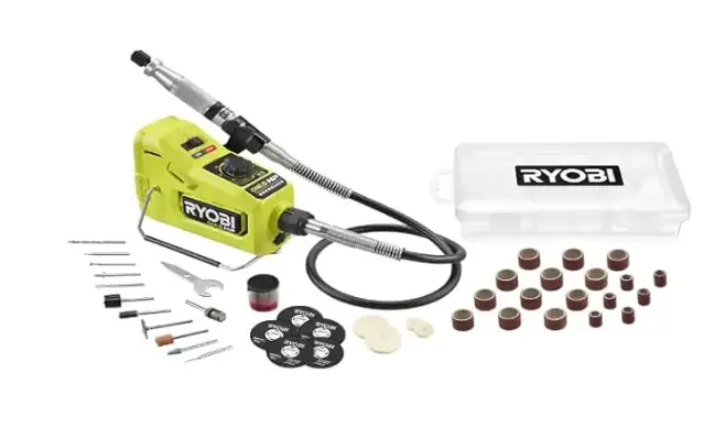 Ryobi One+ Hp 18V Brushless Cordless Rotary Tool – Compact Precision Design (Tool-Only) 1