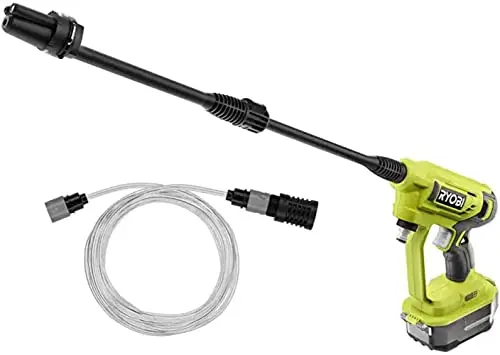 Ryobi Ry120350 One+ 18V Cordless Cold Water Power Cleaner — 320 Psi / 0.8 Gpm (Tool-Only) 1