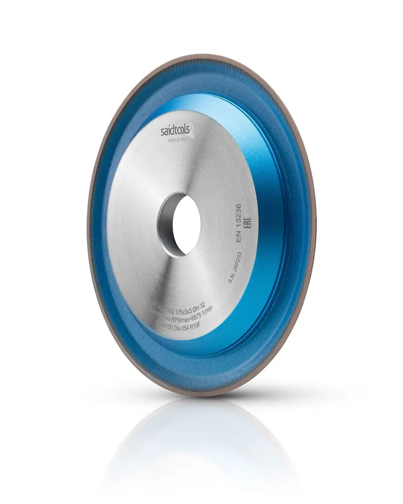 Saidtools 3V2 Diamond Grinding Wheel – 175Mm Diameter, 320 Grit, 32-Hole Arbor 1