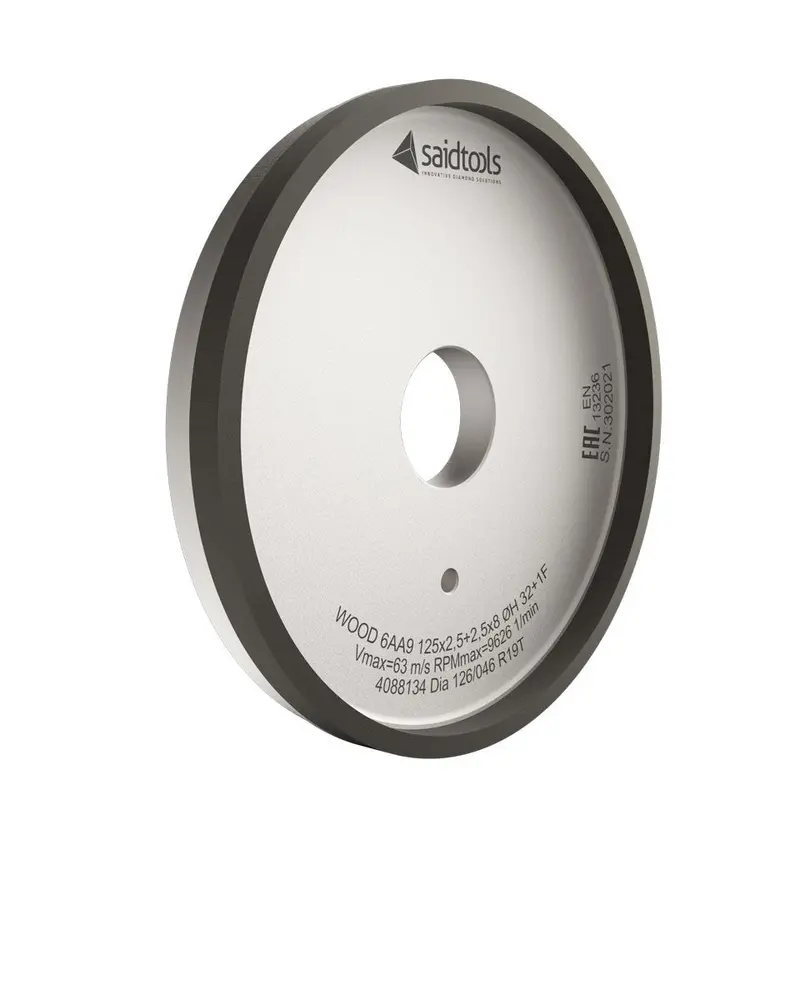Saidtools 6Aa9 Diamond Wheel – 75 Mm, 150/400 Grit, 25-Hole Mount 1