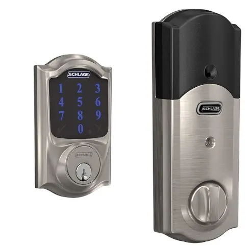 Schlage Be469Zp Connect Smart Deadbolt – Z-Wave Plus Enabled With Alarm & Satin Nickel Trim 1