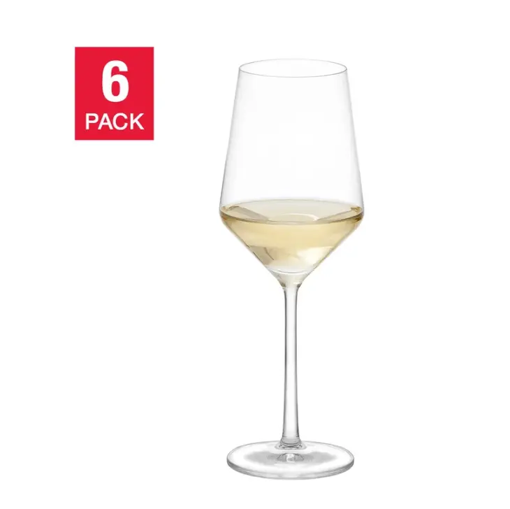 Schott Zwiesel Pure Sauvignon Blanc Wine Glass Set – 6-Piece Crystal Collection 1