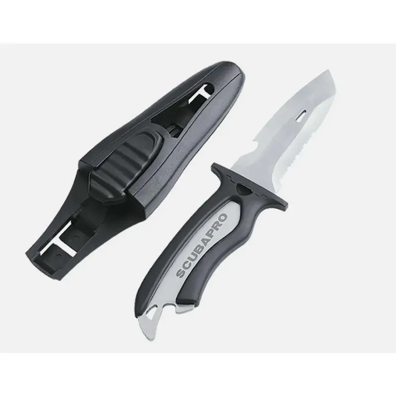 Scubapro Mako Stainless Steel Dive Knife – Compact 3.5-Inch Blade For Scuba & Snorkeling 1