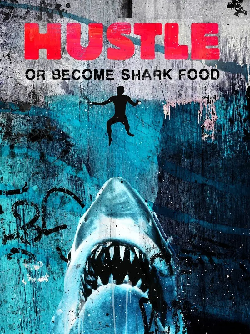 Shark Food Survival Mindset Art 1