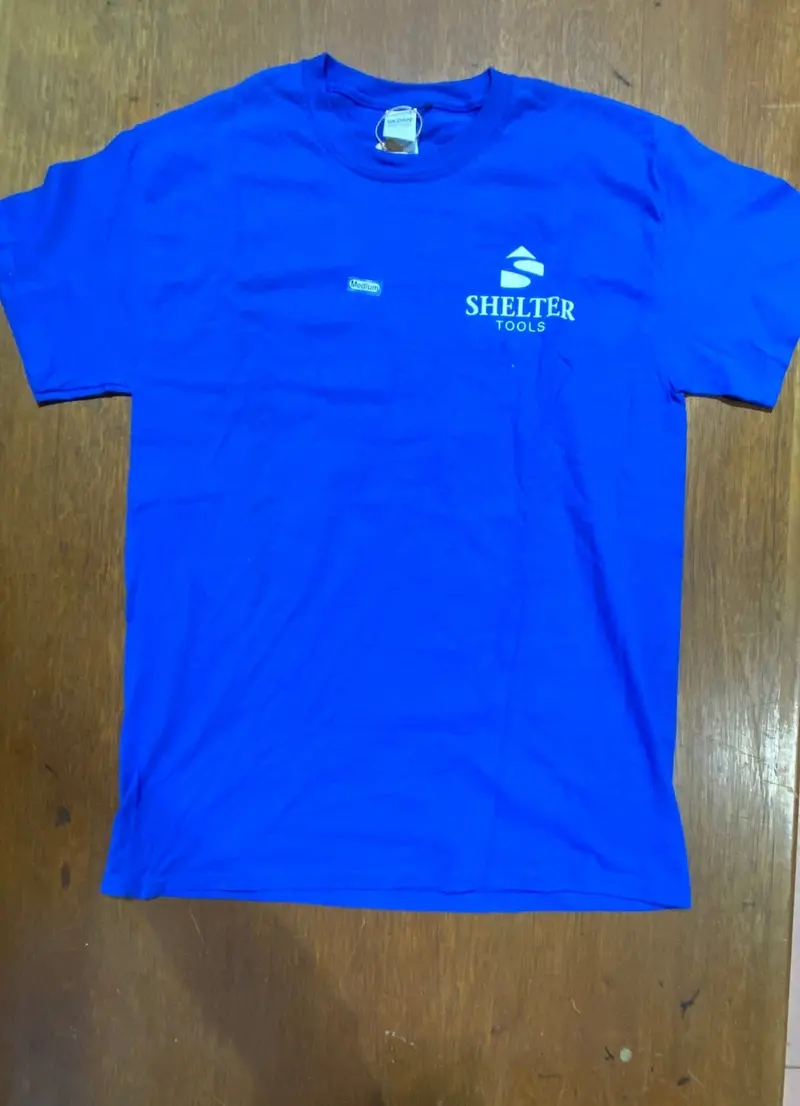 Shelter Tools Branded Cotton T-Shirt – Durable & Comfortable Apparel 2