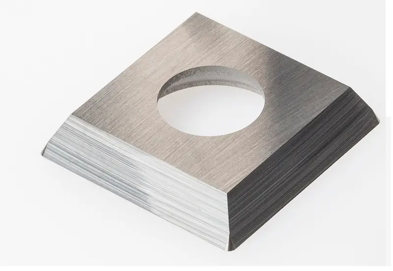 Single-Hole Carbide Insert Knife – 15 Mm × 15 Mm × 2.5 Mm, 4 Radius Edges (10-Pack) 1