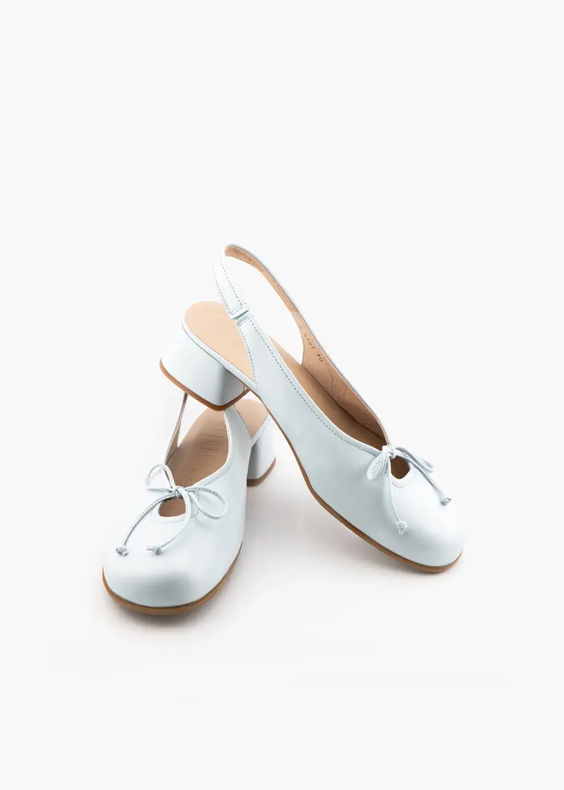 Slingback Heeled Ballerinas – Wonders Elegant Casual Shoes 1