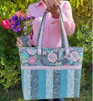 Sophie Tote Bag – Quilt-As-You-Go Kit 1