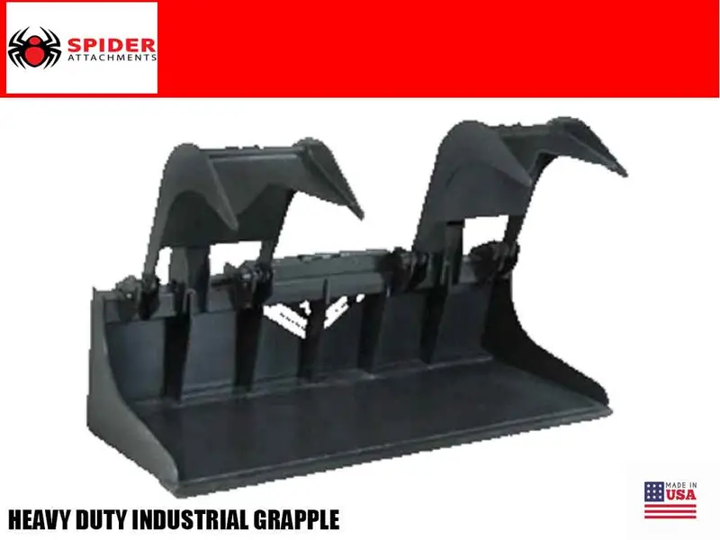 Spider Industrial Grapple For Skid Steer Loaders 1