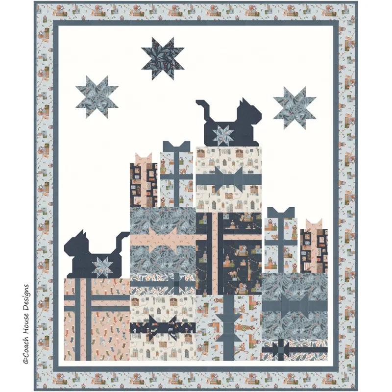 Standing Guard Themed Quilt Design Pattern 1