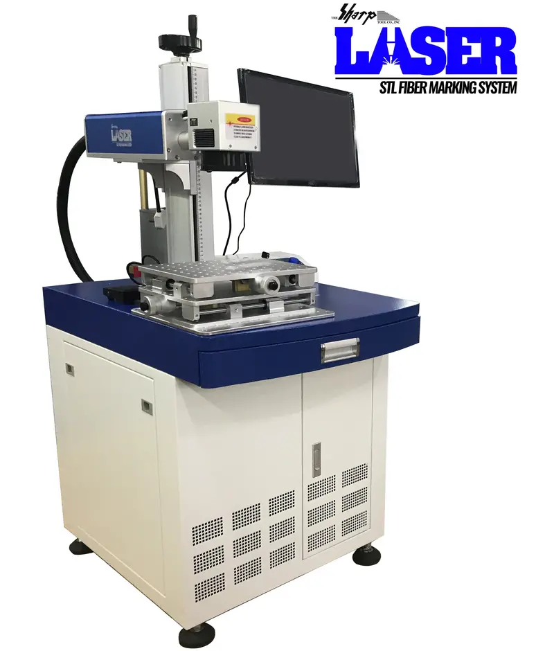 Stl Series Fiber Laser Marking System – Industrial Engraving Machine 1