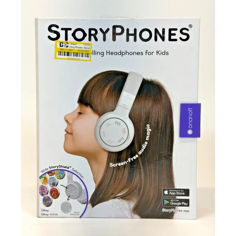 Storyphones Intro Bundle – Screen-Free Bluetooth Headphones For Kids + Story Content 1